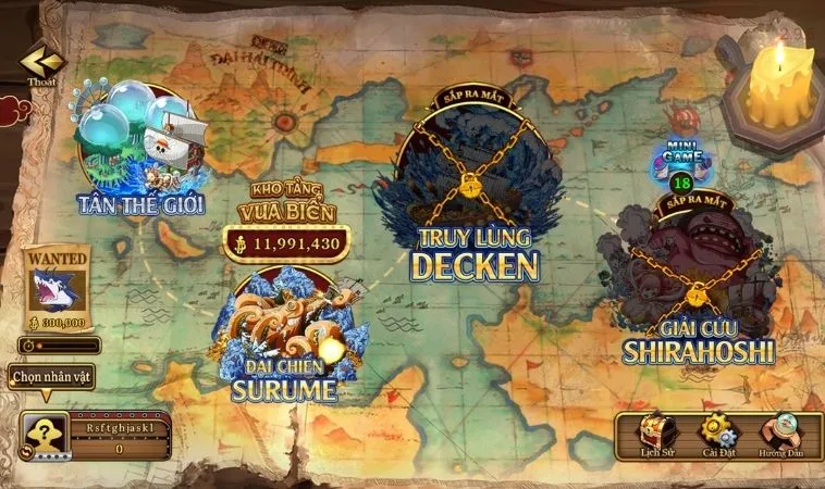 Hướng Dẫn Cách Chơi Bắn Cá Đại Hải Trình BJ88 Săn Thưởng Lớn 2 Bản đồ trong game Bắn Cá Đại Hải Trình BJ88