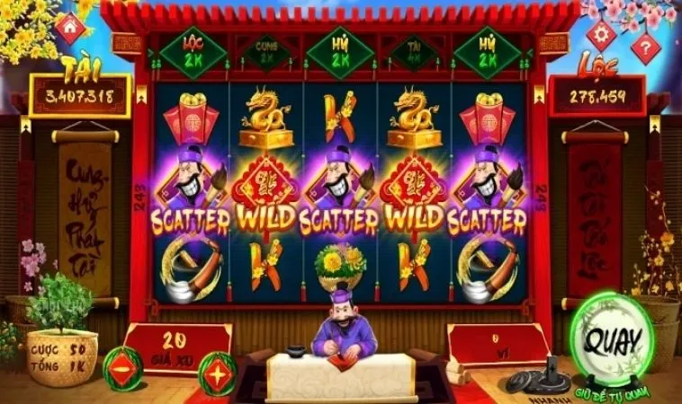 Các biểu tượng trong game Nổ Hũ Ông Đồ Tại BJ88